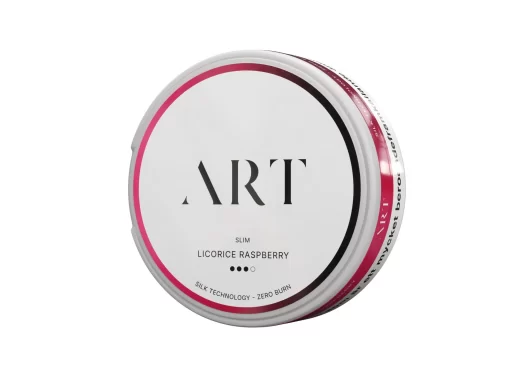ART Slim Raspberry Licorice 9 mg Silk Technologi